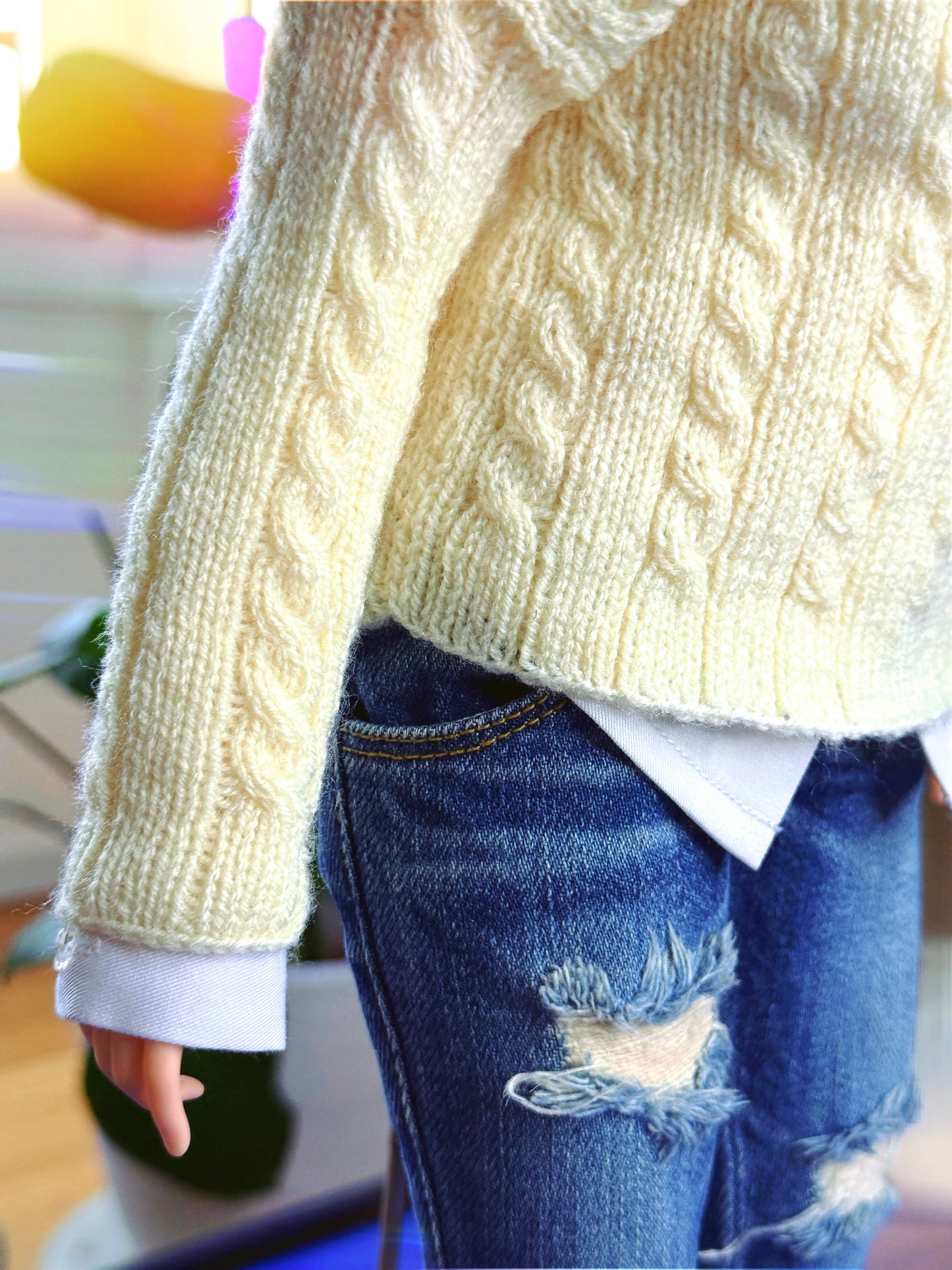 Student Outfit in Citron for Smart Doll & Dollfie Dream