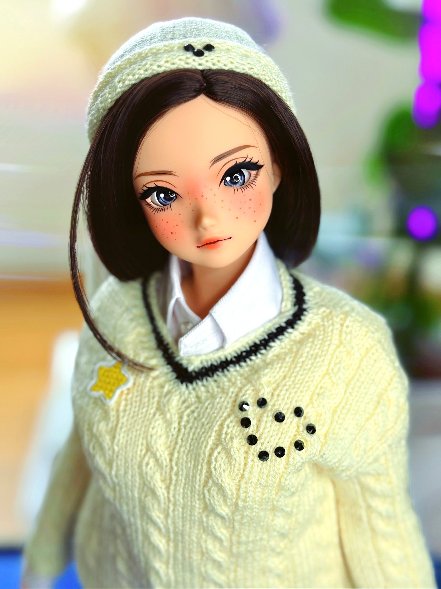 Student Outfit in Citron for Smart Doll & Dollfie Dream